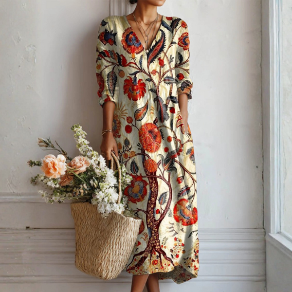 Sukienka Kwiatowa w Stylu Boho
